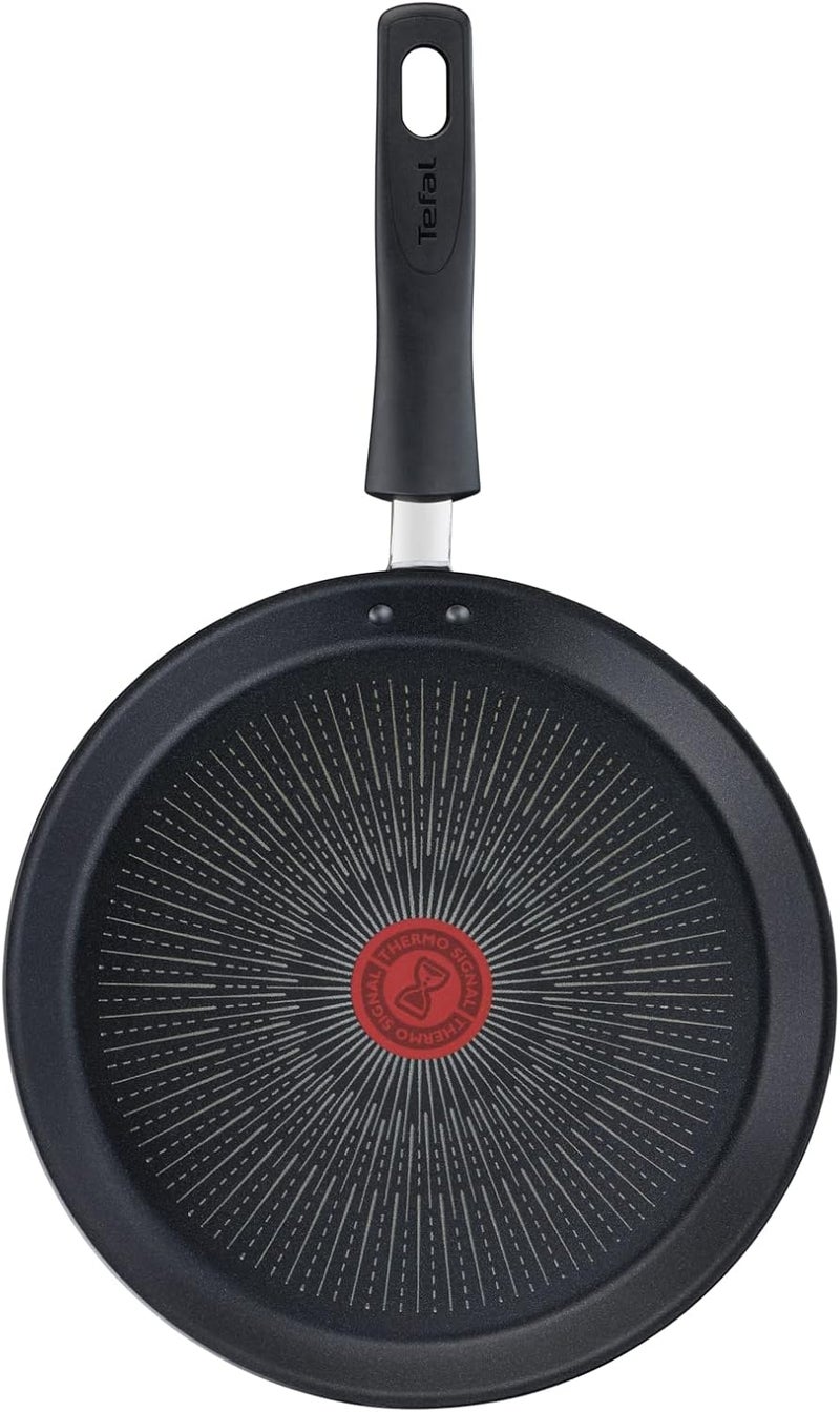 T-fal TEFAL Pancake Pan | UNLIMITED Pancake Pan 25 cm | Scratch resistance | 100% safe non stick coating | Thermo signal™ | Perfect searing | Made in France | Induction | 2 Years Warranty | G2553802 - Image 2