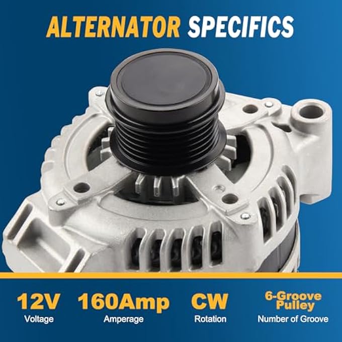 DOCAS Alternator Replacement for Town & Country 2011-2016, for Avenger 2011-2014, for Grand Caravan 2011-2016 11570 - Image 4