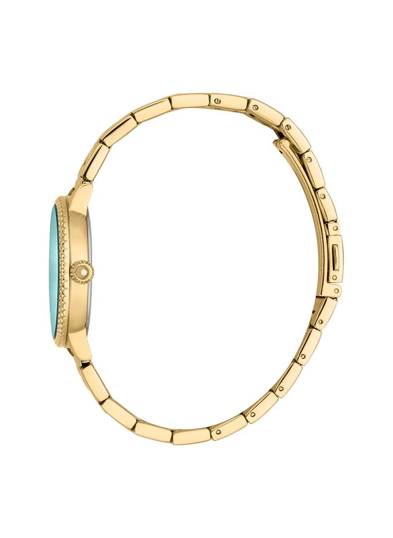 Just Cavalli ساعة يد نسائية دائرية الشكل من الفولاذ المقاوم للصدأ JC1L259M0065 - 32 مم  - Image 2