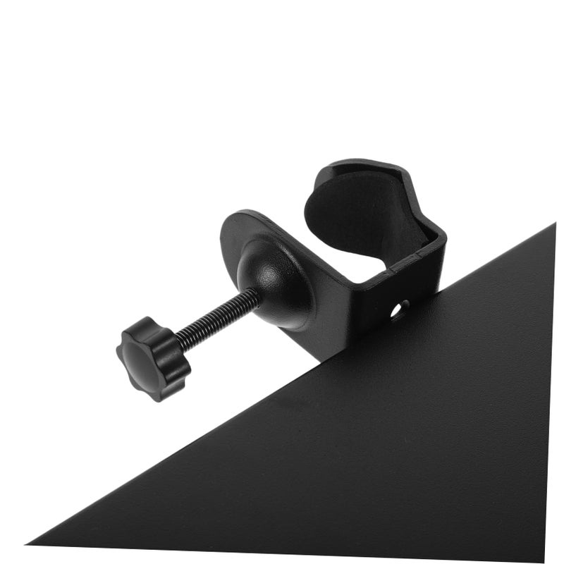 Adjustable Plastic Clamp On Mic Stand Tray Holder For Sound Cards And Sheet Music - Image 4