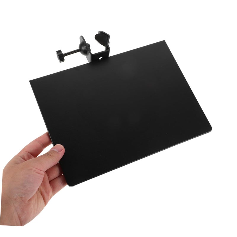 Adjustable Plastic Clamp On Mic Stand Tray Holder For Sound Cards And Sheet Music - Image 5