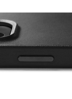 Mujjo Mujjo Leather Phone Case - Fits iPhone 14 Pro Max - MagSafe Compatible - Premium European Leather - Enhanced Phone & Camera Lens Protection - Black  - Image 4