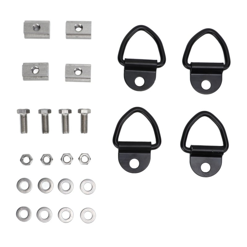 Metal T Slot Nuts Hex Head Screw Bolt Strong Durable - Easy Install Thread T Slot Nut for Trailer Truck Tie Down - Image 2