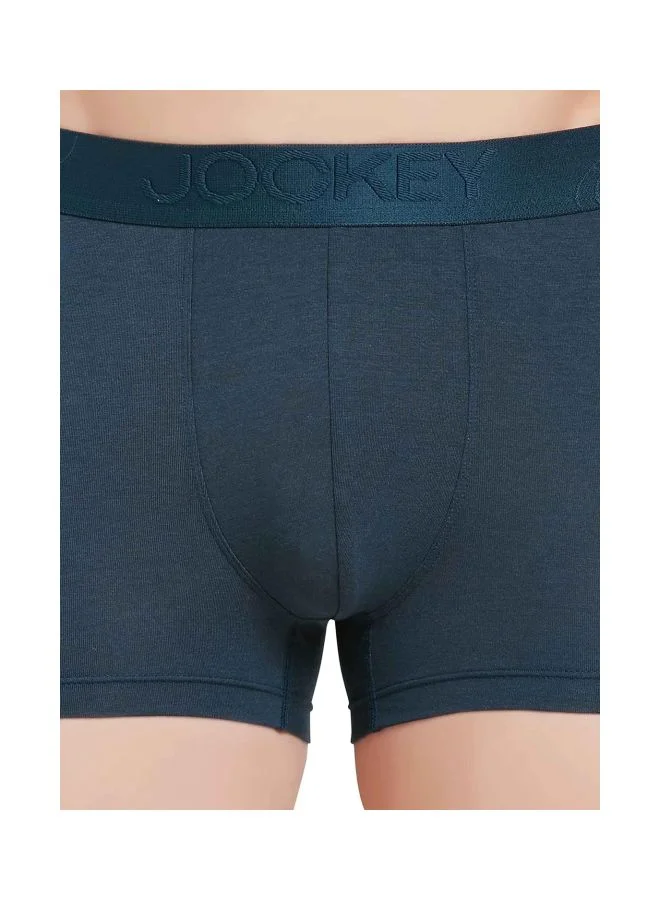 Jockey Petrol IC25 Men Tencel Micro Modal Cotton Elastane Stretch Trunk with Natural Stay Fresh Properties for Men | Best Price UAE