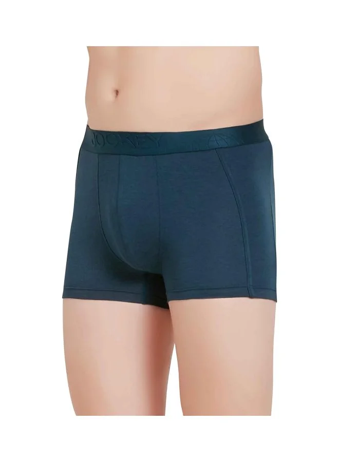 Jockey Petrol IC25 Men Tencel Micro Modal Cotton Elastane Stretch Trunk with Natural Stay Fresh Properties for Men | Best Price UAE
