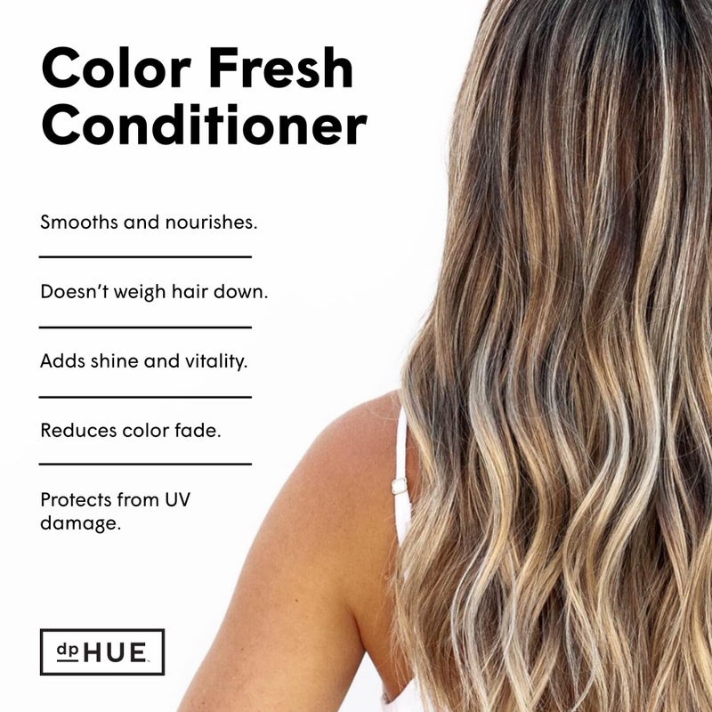 dpHUE Color Fresh Conditioner, 6.5 oz - Moisturizing Conditioner for Color-Treated Hair with Kumquat & Sunflower Seed Extract - Gentle & Effective Color Safe Conditioner I0094703 (Pack of 1) - Image 2