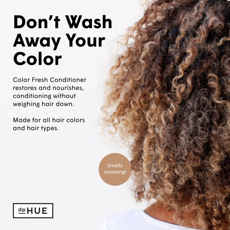 dpHUE Color Fresh Conditioner, 6.5 oz - Moisturizing Conditioner for Color-Treated Hair with Kumquat & Sunflower Seed Extract - Gentle & Effective Color Safe Conditioner I0094703 (Pack of 1) - Image 4
