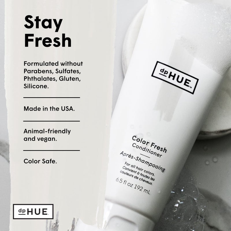 dpHUE Color Fresh Conditioner, 6.5 oz - Moisturizing Conditioner for Color-Treated Hair with Kumquat & Sunflower Seed Extract - Gentle & Effective Color Safe Conditioner I0094703 (Pack of 1) - Image 5