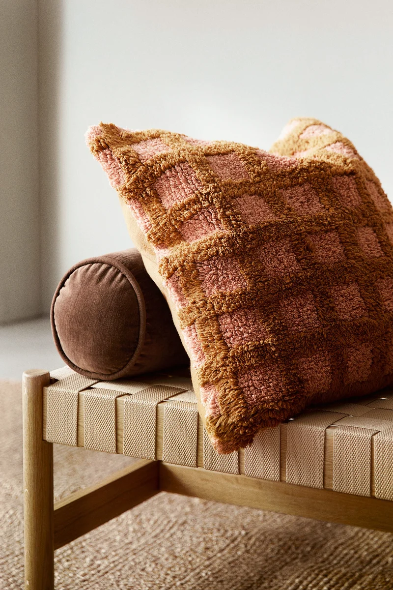 اتش اند ام غطاء وسادة قطني