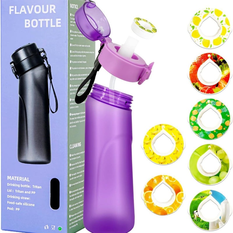 Fragrant Cup Taste Ring 750Ml Sports Cup Playful Kettle Smell Straw Space Cup Sale - Image 1