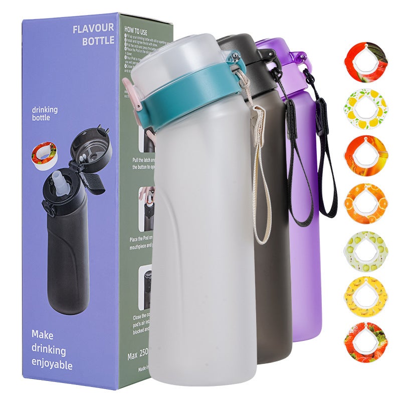 Fragrant Cup Taste Ring 750Ml Sports Cup Playful Kettle Smell Straw Space Cup Sale - Image 3