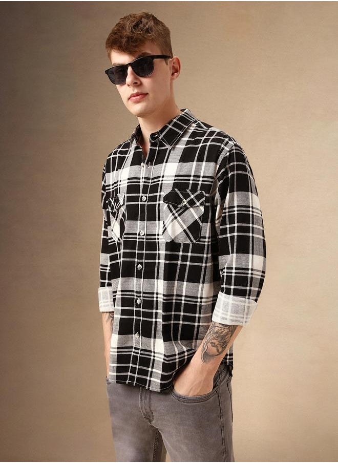 Dennis Lingo Men's Relaxed Fit Multi-Color Casual Shirt  - Image 2