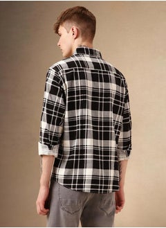 Dennis Lingo Men's Relaxed Fit Multi-Color Casual Shirt  - Image 5