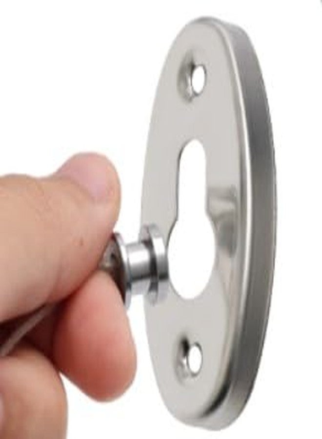 VibrantAngan حبل غسيل قابل للسحب من فيبرانت أنجان | حبل متين يُثبت على الحائط | حبل نايلون قابل للتعديل | مصنوع من الفولاذ المقاوم للصدأ | حبل تجفيف ملابس للاستخدام الداخلي والخارجي | طول قابل للتعديل للحمام، وغرفة الغسيل، والفندق، والشرفة - Image 4