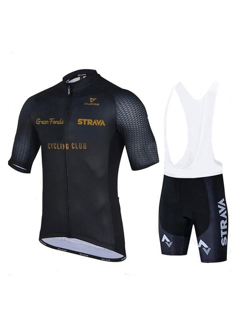 KUYING GR New Summer Outdoor Sunscreen Moisture Absorption Quick Drying Bicycle Women's Cycling Clothing Set  - Image 1