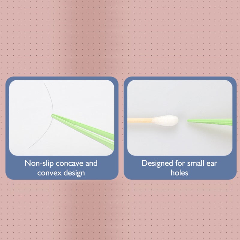 Wireless Charging Earwax Cleaner: Green PC Material Kit With 2 Soft Spoons, Double Light, Mini Size - 3-Month Battery Life Earwax Tweezers for Baby, Kid and Adult Ear Care Personal Hygiene - Image 3