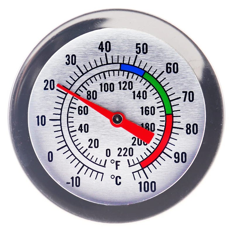 Thermometer World مقياس حرارة الشموع لصنع الشموع - مستلزمات صنع الشموع بالشمع - مقياس حرارة مثالي لصنع الشموع مع مشبك ومسبار من الفولاذ المقاوم للصدأ بطول 175 مم - Image 1
