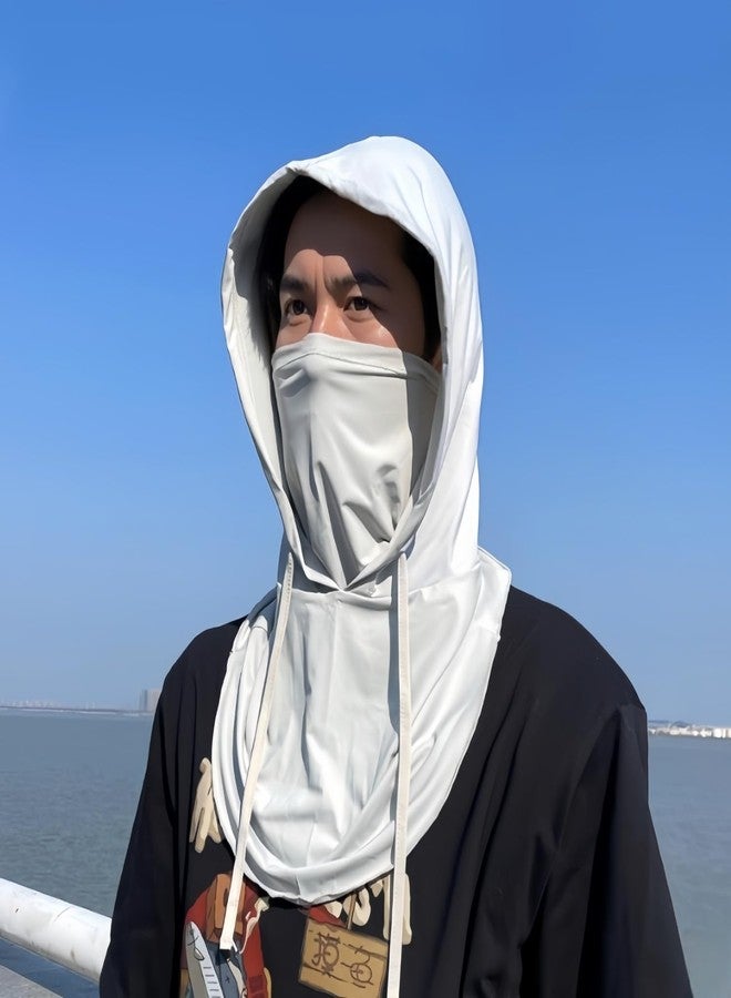 LECHI Balaclava Sun UV Protection Hood Breathable Full Head Mask Face Cover for Men Women Fishing Cycling,2 Pack - Image 2
