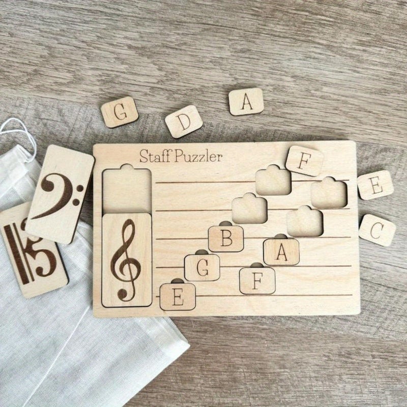 Sheet Music Teaching Combination Board School Office Supplies Music Training Demonstration Display - Image 1