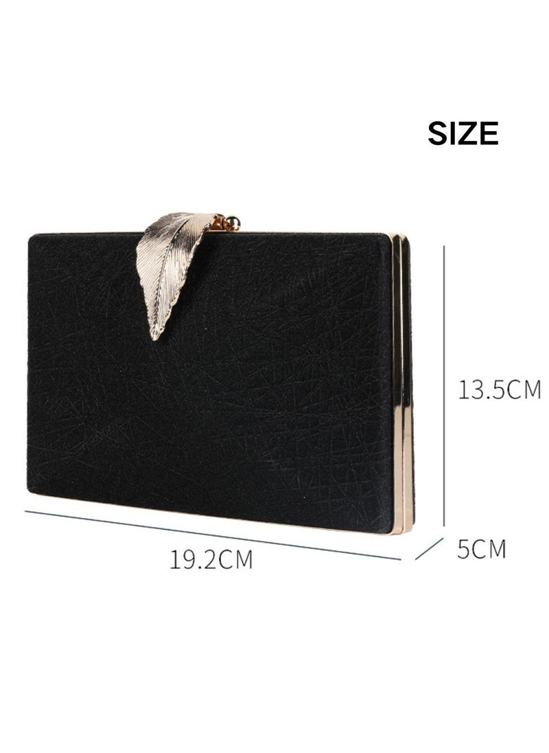 Miluraining - Women Clutch Bag Evening Bag Purse Small Crossbody Bag PU Leather Material Handbag Shoulder Bag Satchel Bags Suitable for Party Prom Wedding - Image 1