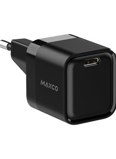 Maxco MC11E GaN Fast Charger PD 20W EU Plug Design Standard - Black - pzsku/Z88F5F3F57F16713AC429Z/45/_/1733923709/ca839cb2-2d57-454e-9c97-0501fe435c46