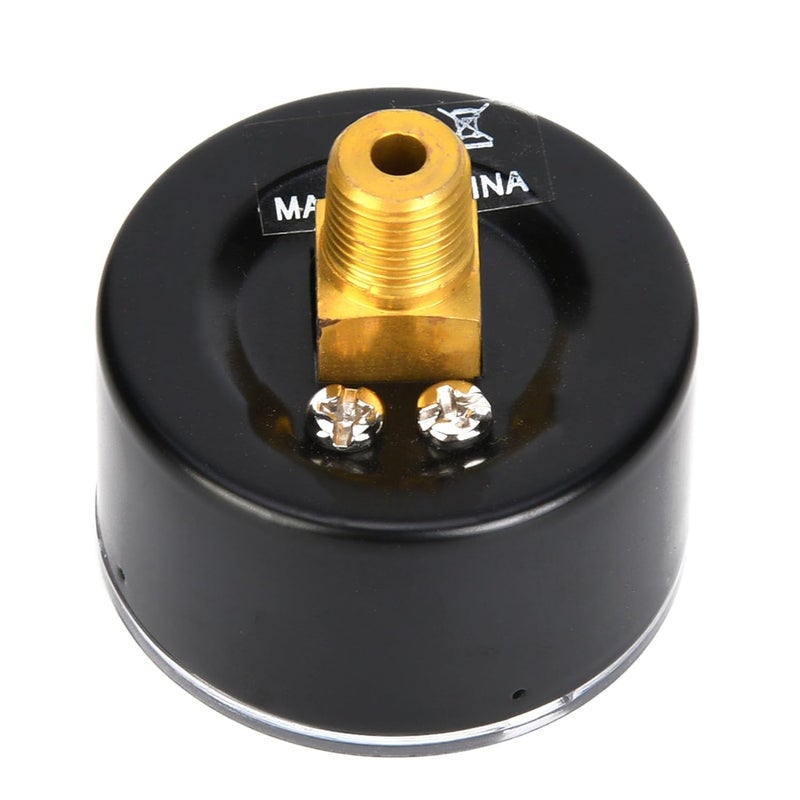 Acouto Pressure Gauge, Hanical Pressure Gauge for Oil /8i T Back Connection (0-15psi,0-1bar) - Image 3