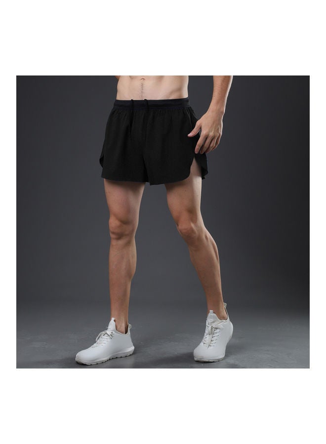 NIBEMINENT 2 in 1 Athletic Zipper Pocket Dry Shorts L 17.00 X 3.00 16.00cm - Image 5