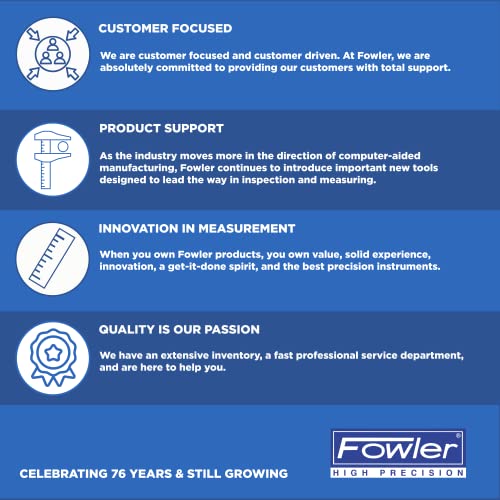 Fowler 52-010-005-0 Caliper Accessory Kit for 4-12 Calipers - Image 3