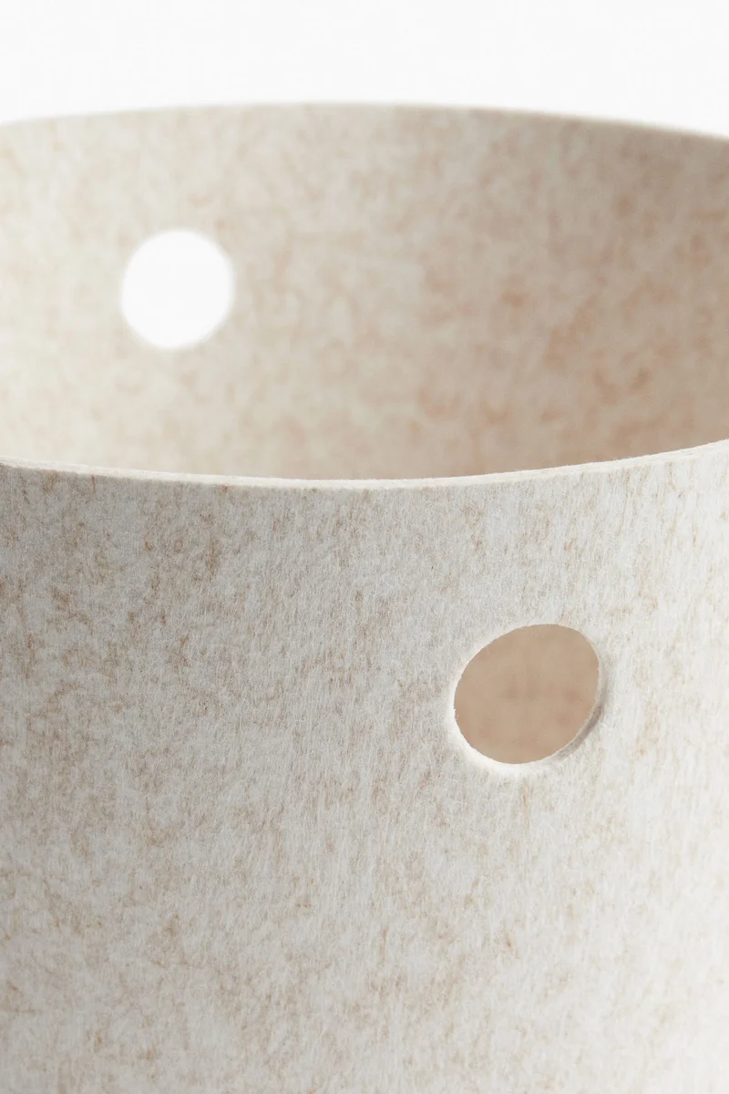 H&M Large felted storage basket