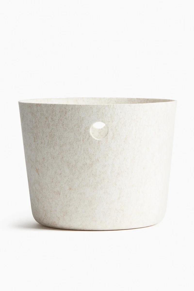 H&M Large felted storage basket