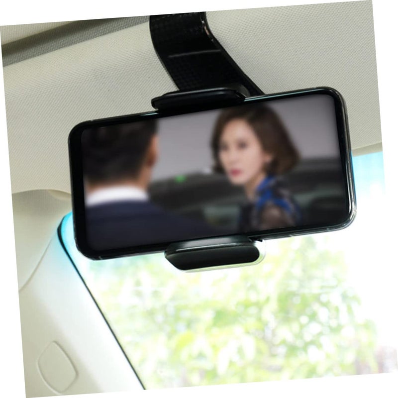 Universal Black Car Phone Holder Dashboard Clip Mount for Smartphones Stable Driving Navigation - Image 5