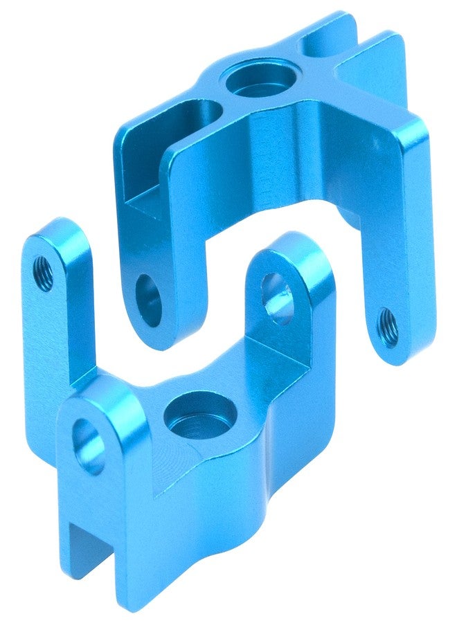 Vgoohobby Metal 144001 Steering Knuckle Kit C Hub Carrier Steering Stub Axle Carrier Compatible with WLtoys 144001 1/14 RC Car Buggy Upgrade Part (Blue) - Image 4