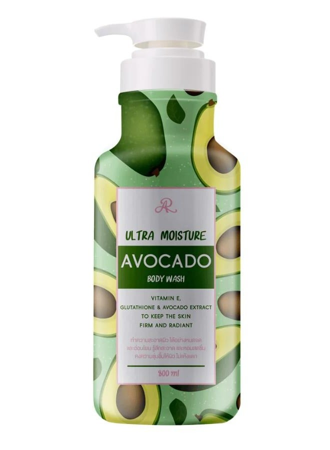 إيه آر غسول الجسم فائق الترطيب بالأفوكادو 800 مل
