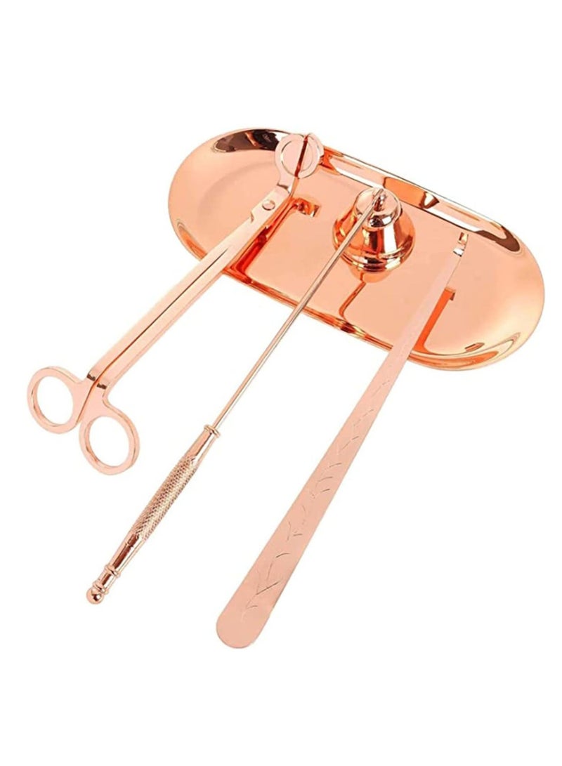 كابتن تيك 3 in 1 Candle Accessory Gift Package Set, Candle Wick Trimmer Cutter, Long Handle Extinguisher, Wick Dipper for Candles with Candle Care Tools for Scented Candles Lovers - Image 2