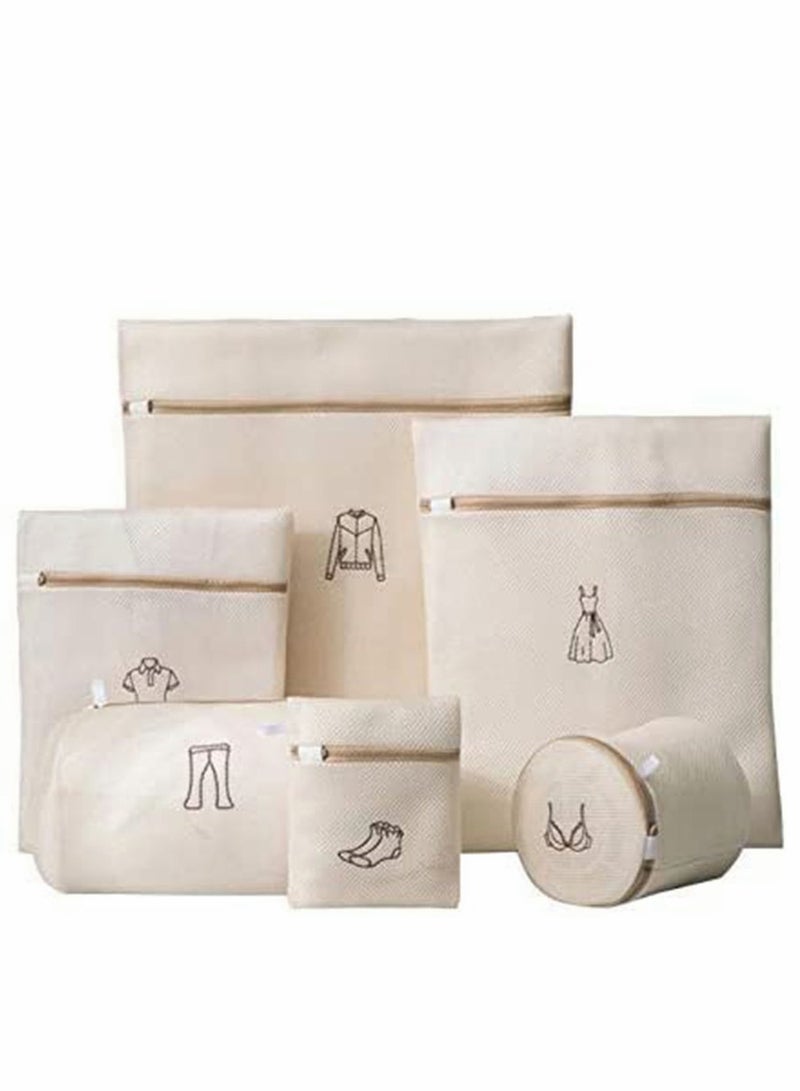 SOLARAE Laundry Bags, For Delicates With Premium Zipper, Travel Storage Organize Bag - Image 1