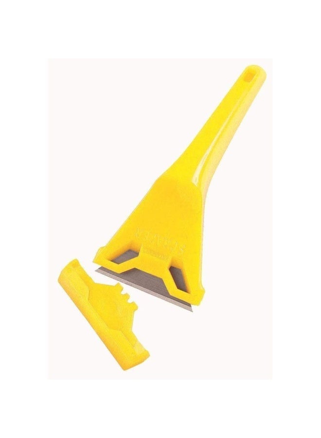 Stanley Strong Plastic Compact Window Scraper Yellow 20 x 17 x 4 cm 0-28-590 - Image 3