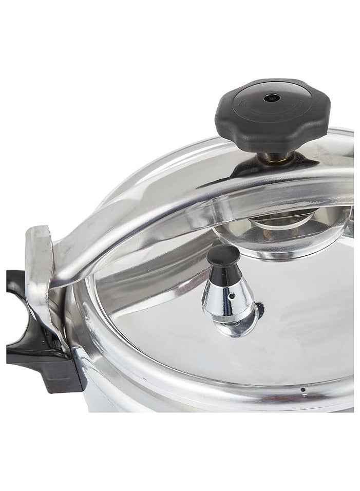 Homemaker Aluminium Pressure Cooker 32Cm - 18 Liter Capacity - Silver - Image 5