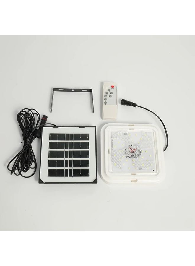 Solar Ceiling Light IP54 Waterproof 120 Degree Wide Angle No Drill Installation - Image 5