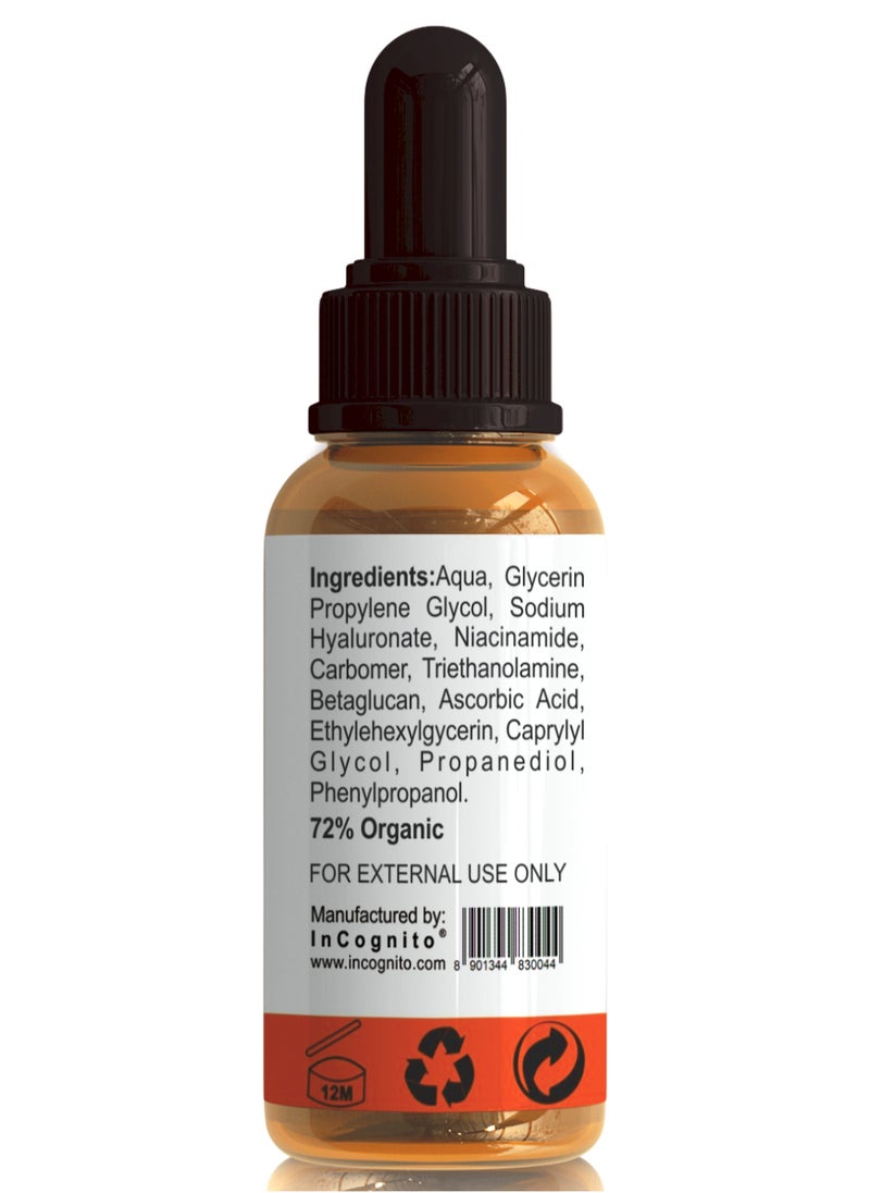 Incognito - Melao Vitamin C Hyaluronic Acid Serum - Image 1