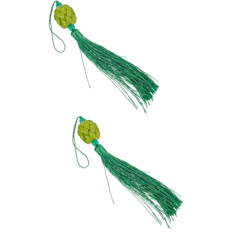 2pcs Bag Tassel Pendant Tassel Pendant Accessories Pendant Tassel Key Chain Tassel - Image 1