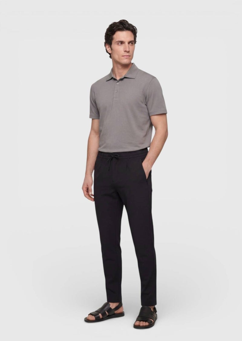 RAMSEY Grey Plain T-Shirt - Image 3
