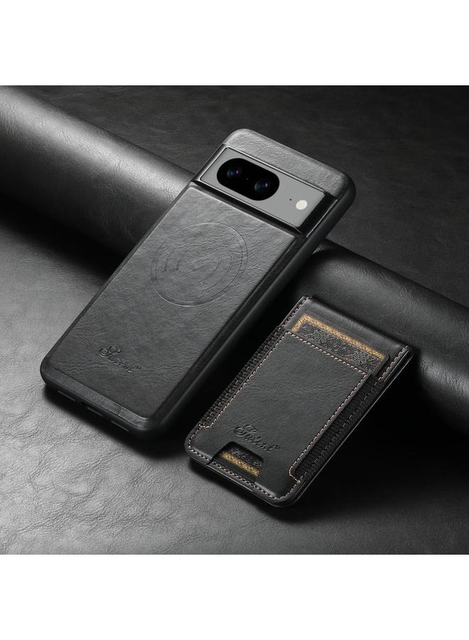 Suteni Case For Google Pixel 7 Pro H17 Oil Eax Leather Detachable Wallet Phone Case - Image 2