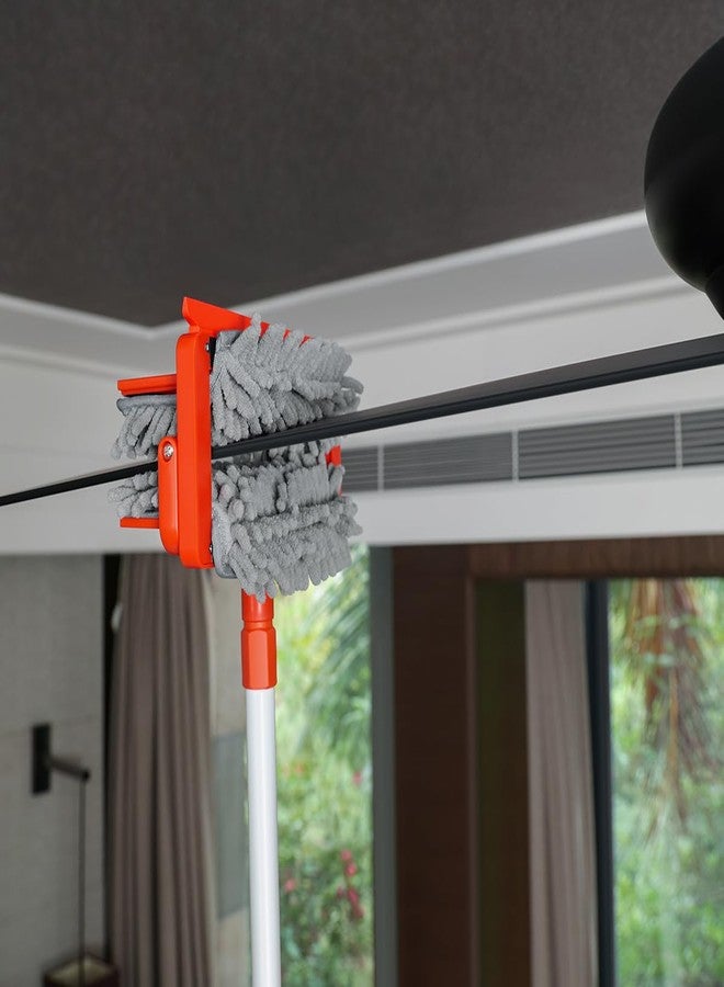 Qaestfy Pack of 2 Chenille Pad Refill Compatible with QAE026 Ceiling Fan Clenae Duster with Long Handle - Image 3