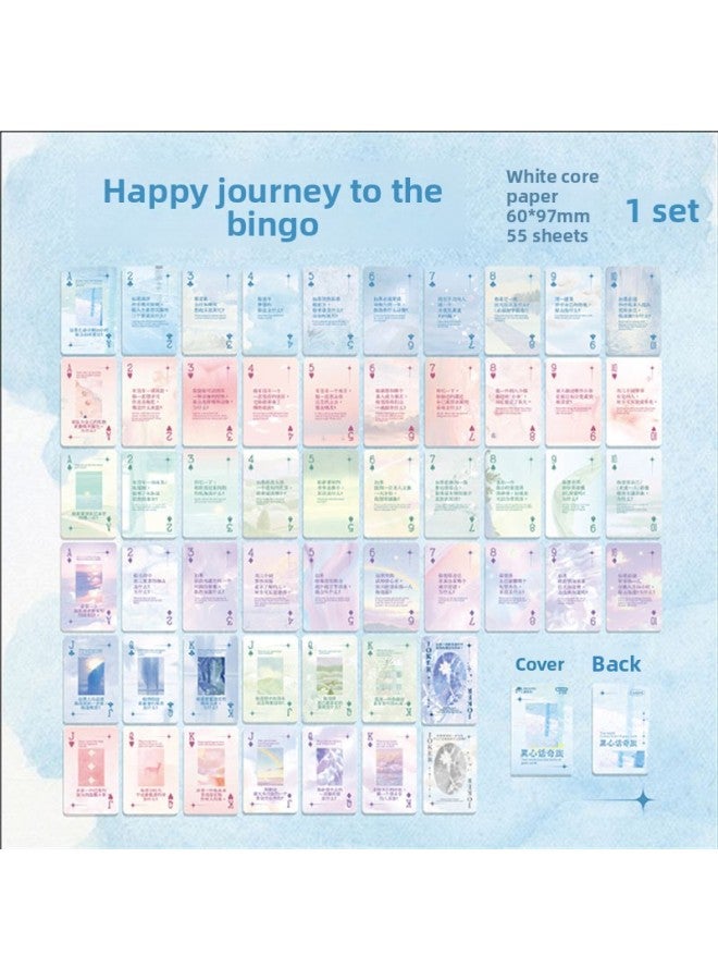 السيد ورقة أسئلة وأجوبة بوكر الحقيقة والعجائب رحلة إبداعية متعددة الوظائف حفلة كسر الجليد لعبة بوكر بطاقة