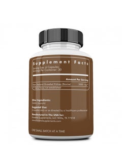 Ancestral Supplements Grass Fed Beef Kidney Supplement, 3000mg, DAO Enzyme Supplement, Kidney Support for Urinary and Histamine Health, Selenium, B12, Non-GMO, 180 Capsules  - Image 2