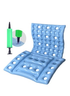 Wheelchair Cushions, Anti-Decubitus Wheelchair Inflatable Seat Cushions for Butt, Breathable Backrest Air Cushion Bed Sore Cushion for Pressure Sores, Portable Travel Seat Cushion for Long Sitting