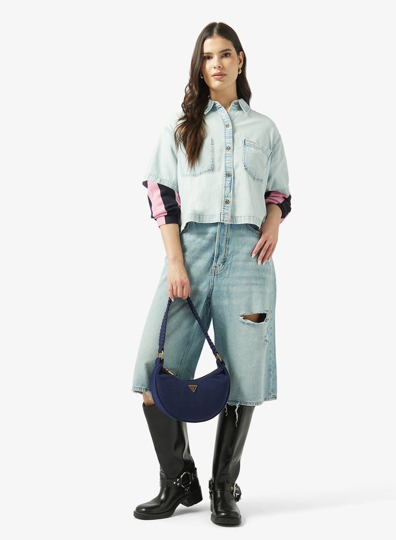 GUESS Boxy Short Sleeve Shirt - Image 4