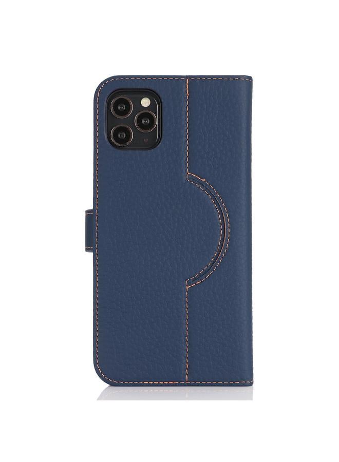 S-TOP Case For iPhone 11 Pro Max Genuine Leather Card Wallet MagSafe Phone Case - Image 3