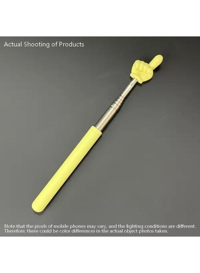 Assorted Colors Adjustable Retractable Finger Guide Stick For Piano Teaching And Classroom Reading - Image 5