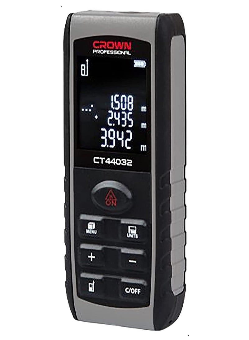 Crown Crown CT44032 Digital Laser Distance Meter - 40 meter - Image 1